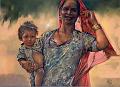 J L Fuentetaja - Maternidad en Puri - India